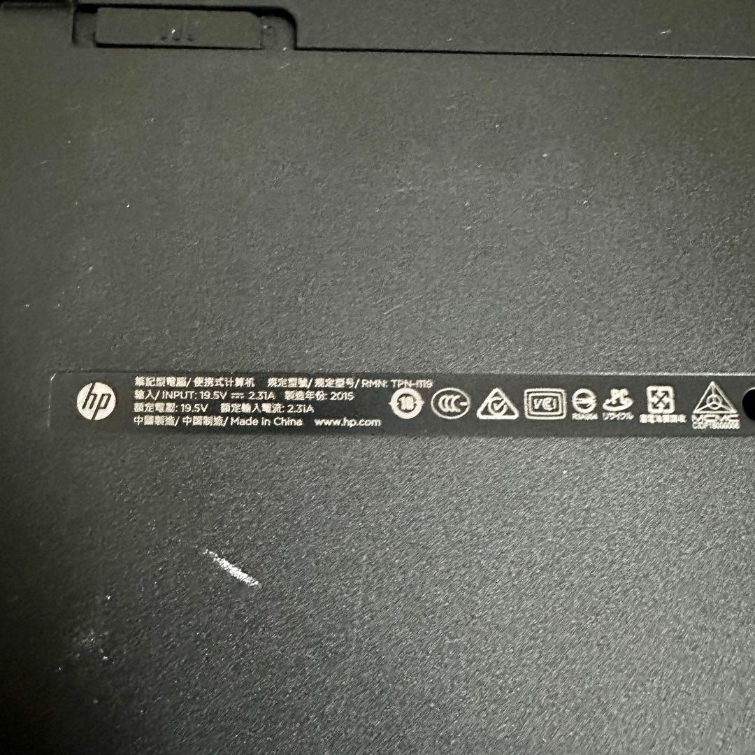 ❤️匿名配送❤️初期化済み！HP Core i3 ノートPC 4GB Win10