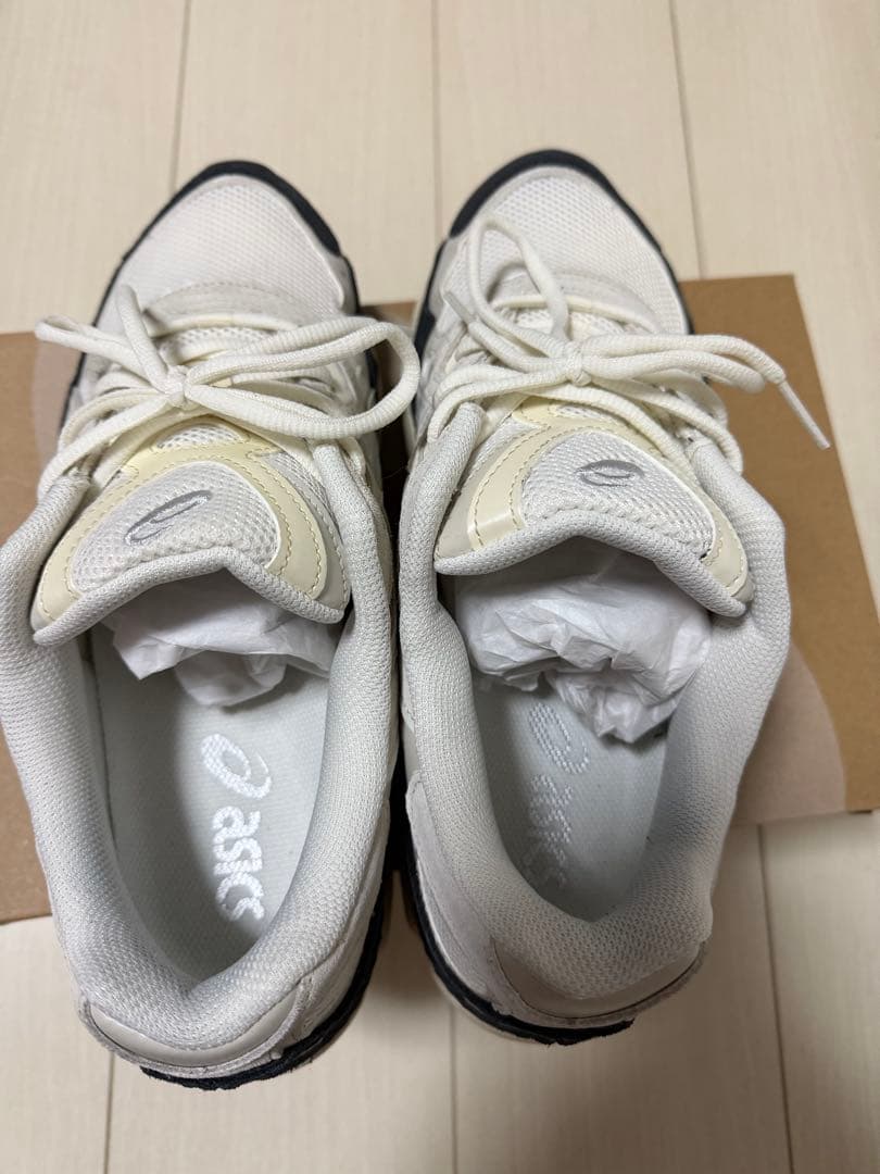 靴 asics GEL-NYC WHITE/SMOKE GREY