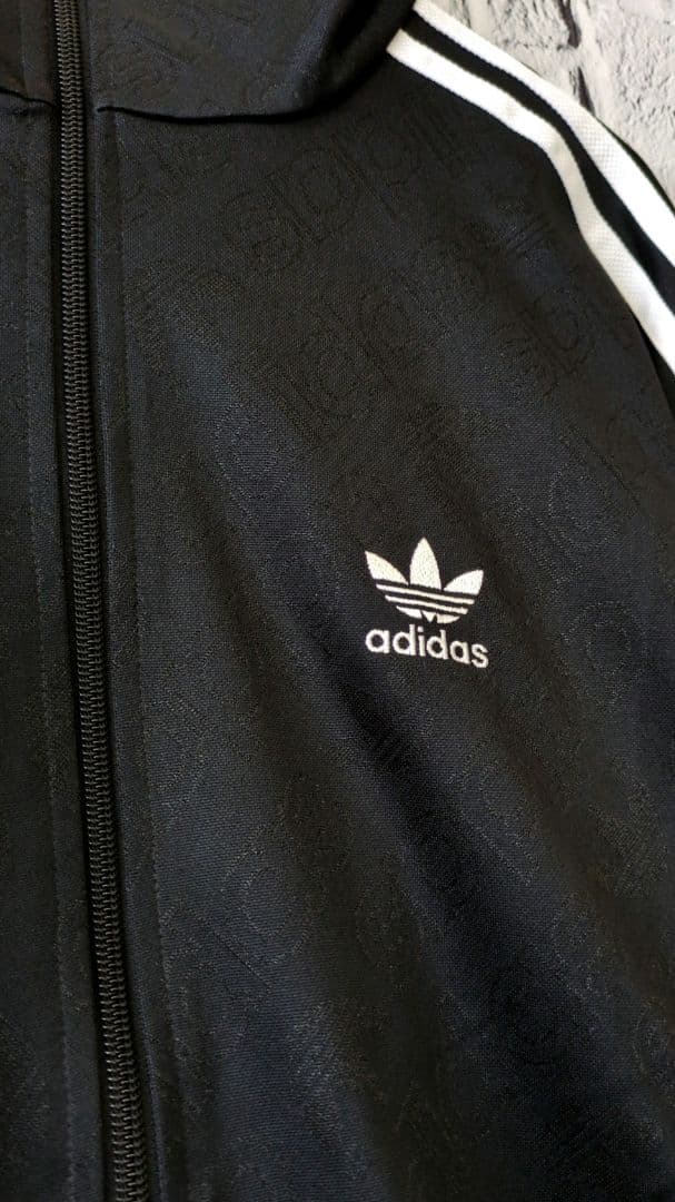 美品 希少 adidas モノグラム ファイヤーバード トラックジャケット L
