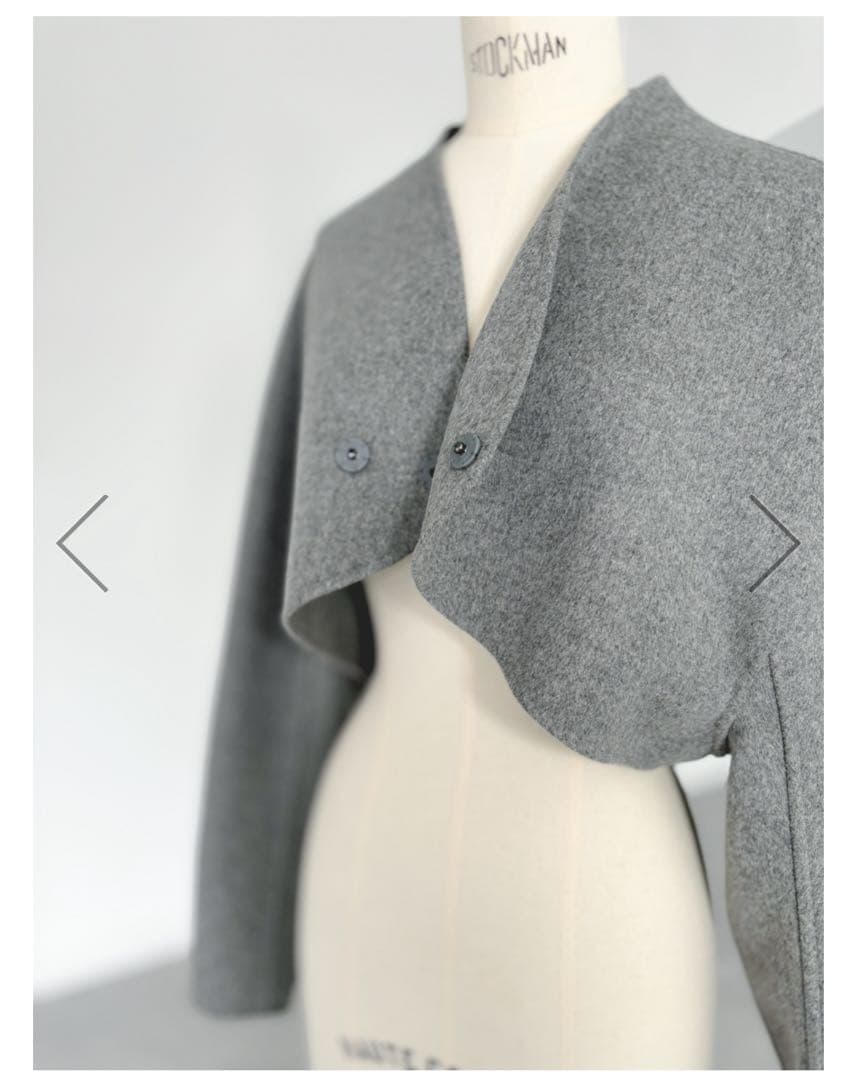 トップス SHE Tokyo Barbara Wool Cashmere gray