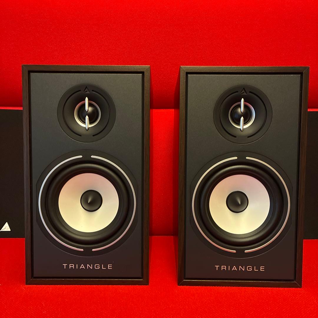 【完動美品】TRIANGLE Borea BR02 スピーカー　ペアWALNUT