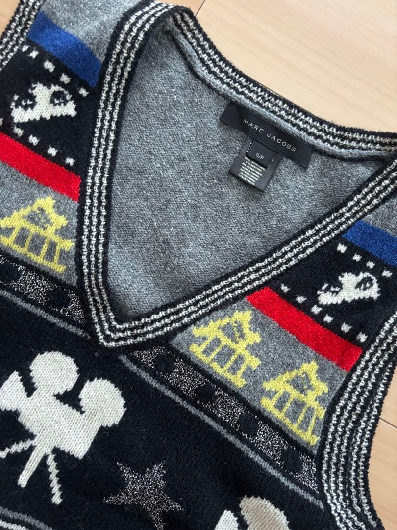 【MARC JACOBS】ニットベストSサイズ