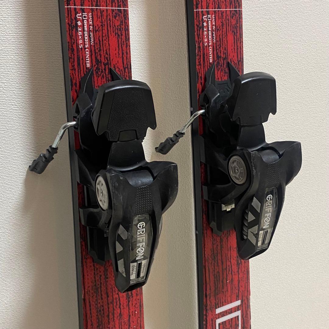 ID ONE FR-X 175cm 黒/赤　マーカー　グリフォン