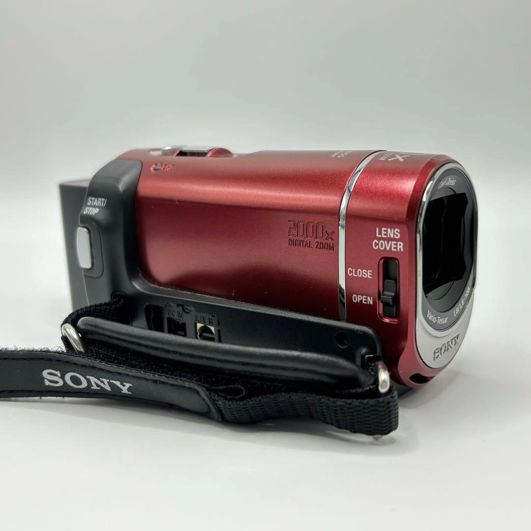 SONY DCR-SX41 ビデオカメラ　ハンディカム　レッド