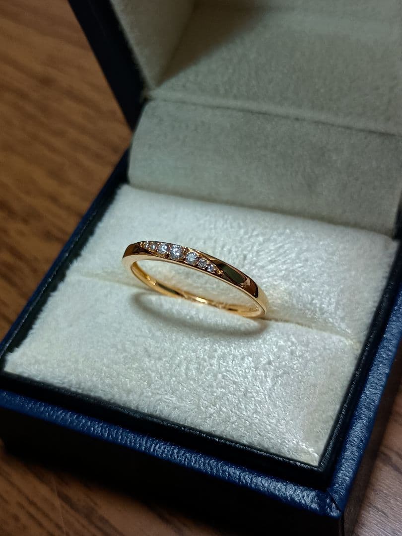 ヴァンドーム青山 K18 イエローゴールド ダイヤモンド リング