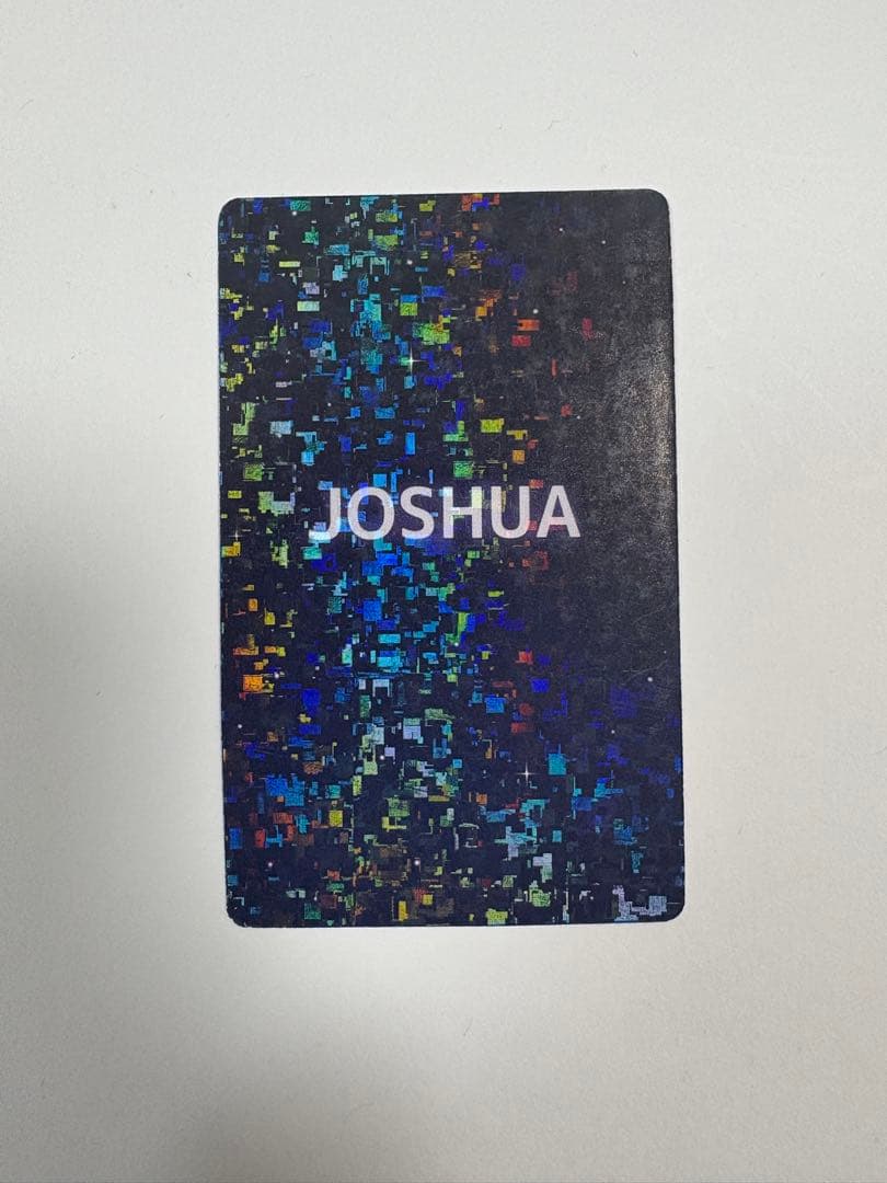 SEVENTEEN Joshua ホログラフィックタレントカード