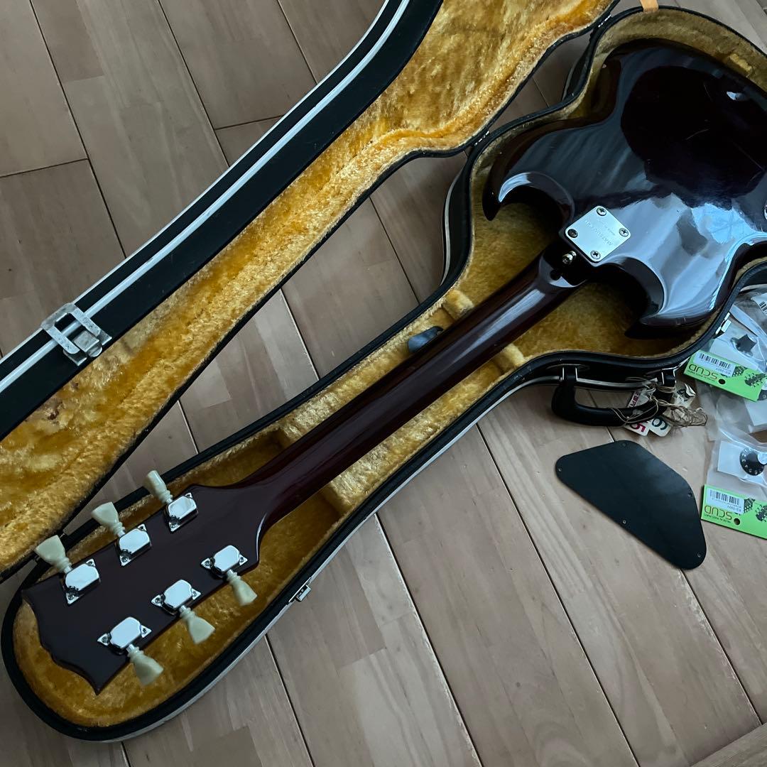 Greco SG マツモク製　ジャンクだけど新品ピックアップ付きビンテージ