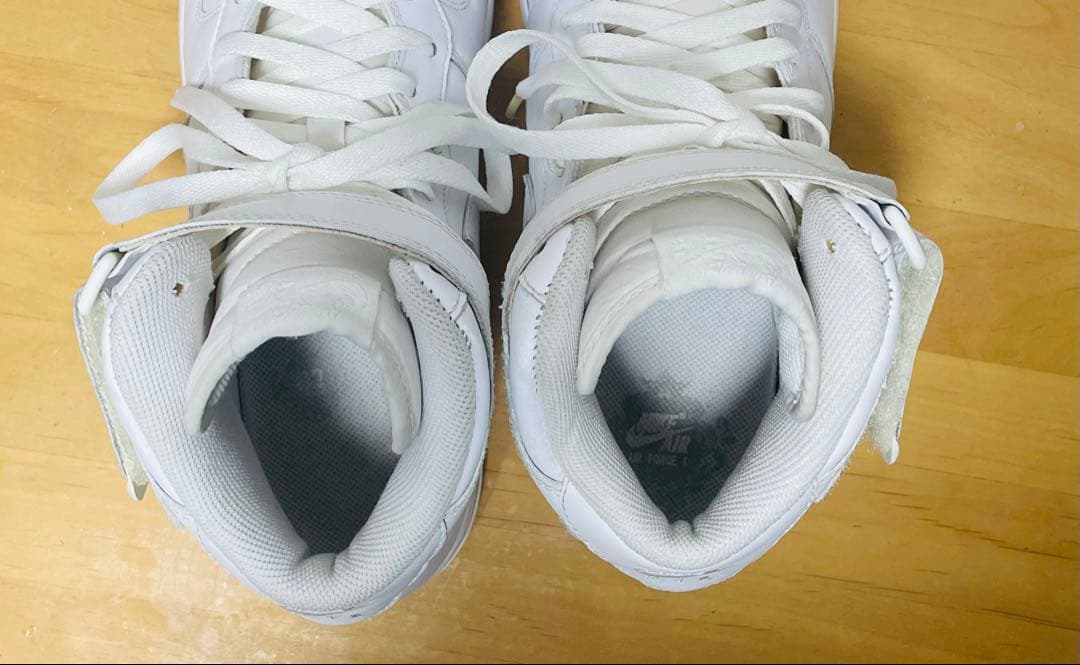 NIKE AIR FORCE 1 MID ホワイト 27cm