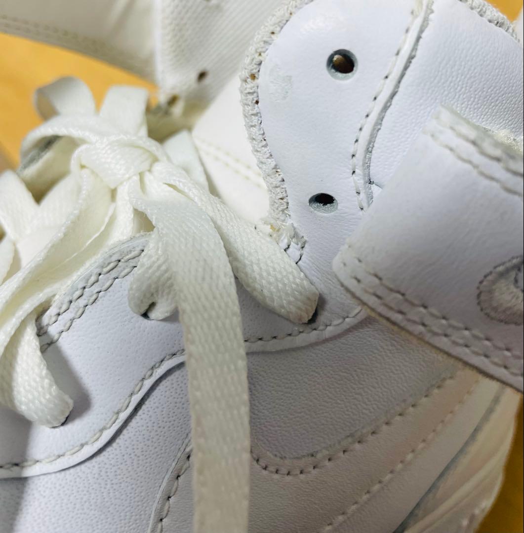 NIKE AIR FORCE 1 MID ホワイト 27cm