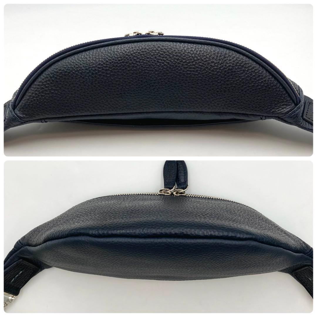 しんしん✨ソメスサドル ギャロップ ウエストポーチ バッグ GL-09 紺