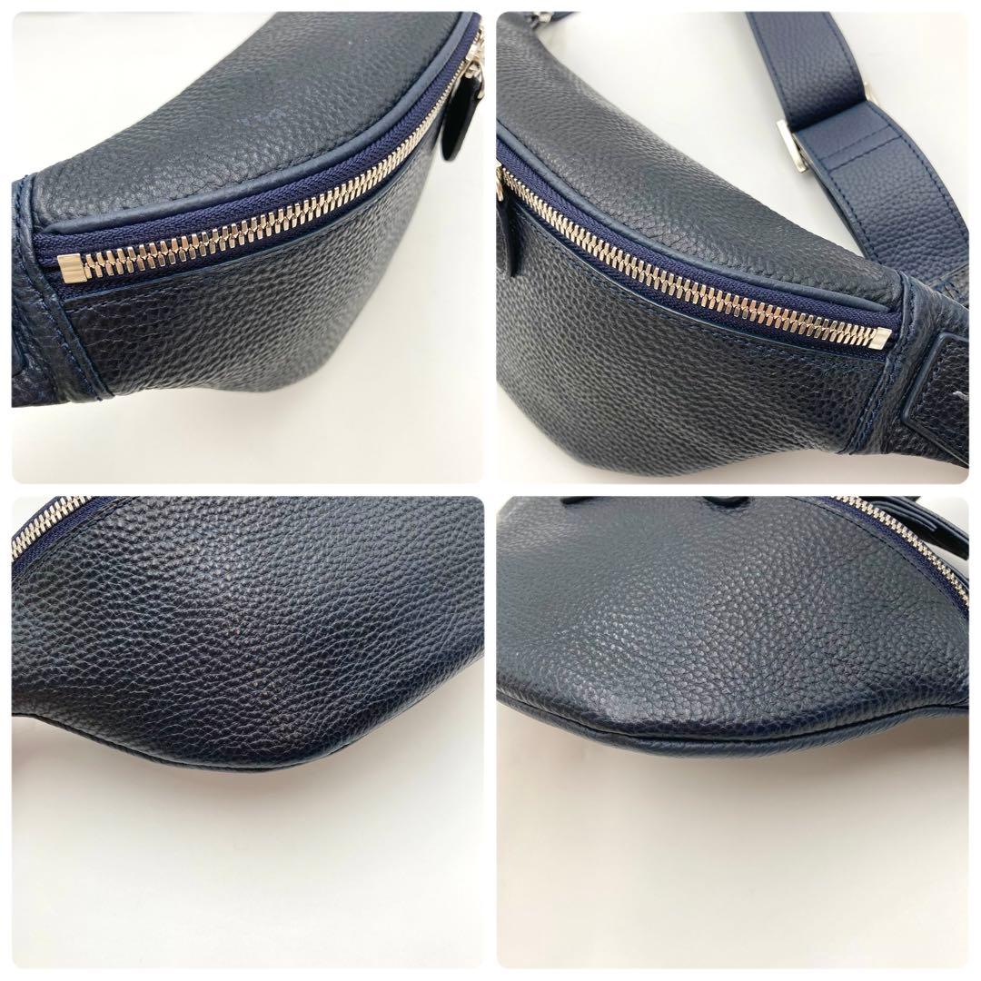 しんしん✨ソメスサドル ギャロップ ウエストポーチ バッグ GL-09 紺