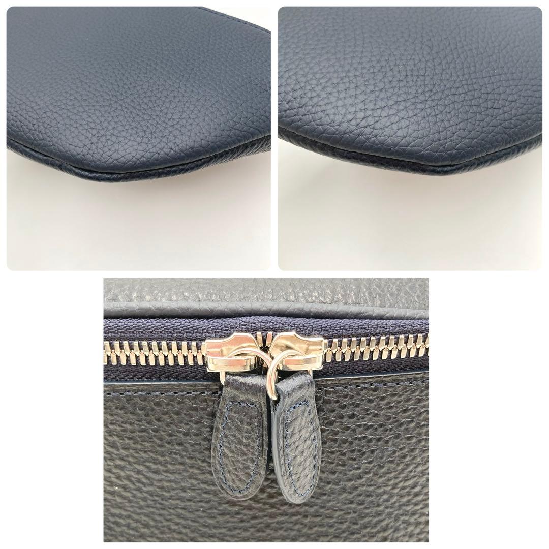 しんしん✨ソメスサドル ギャロップ ウエストポーチ バッグ GL-09 紺