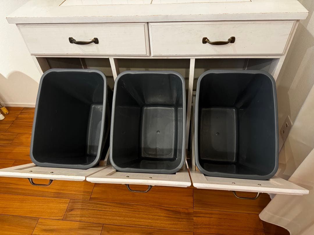 送料込み ゴミ箱に見えないダストボックス棚おしゃれカントリーHAMUD-6553