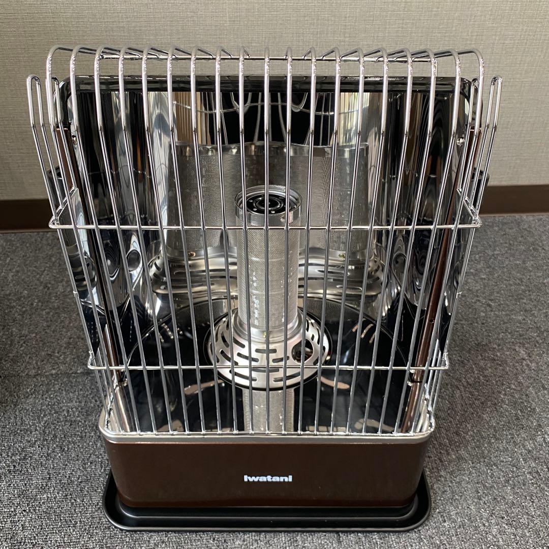 【Iwatani】カセットガスストーブ CB-HPR-DBR デカ暖 新品未使用