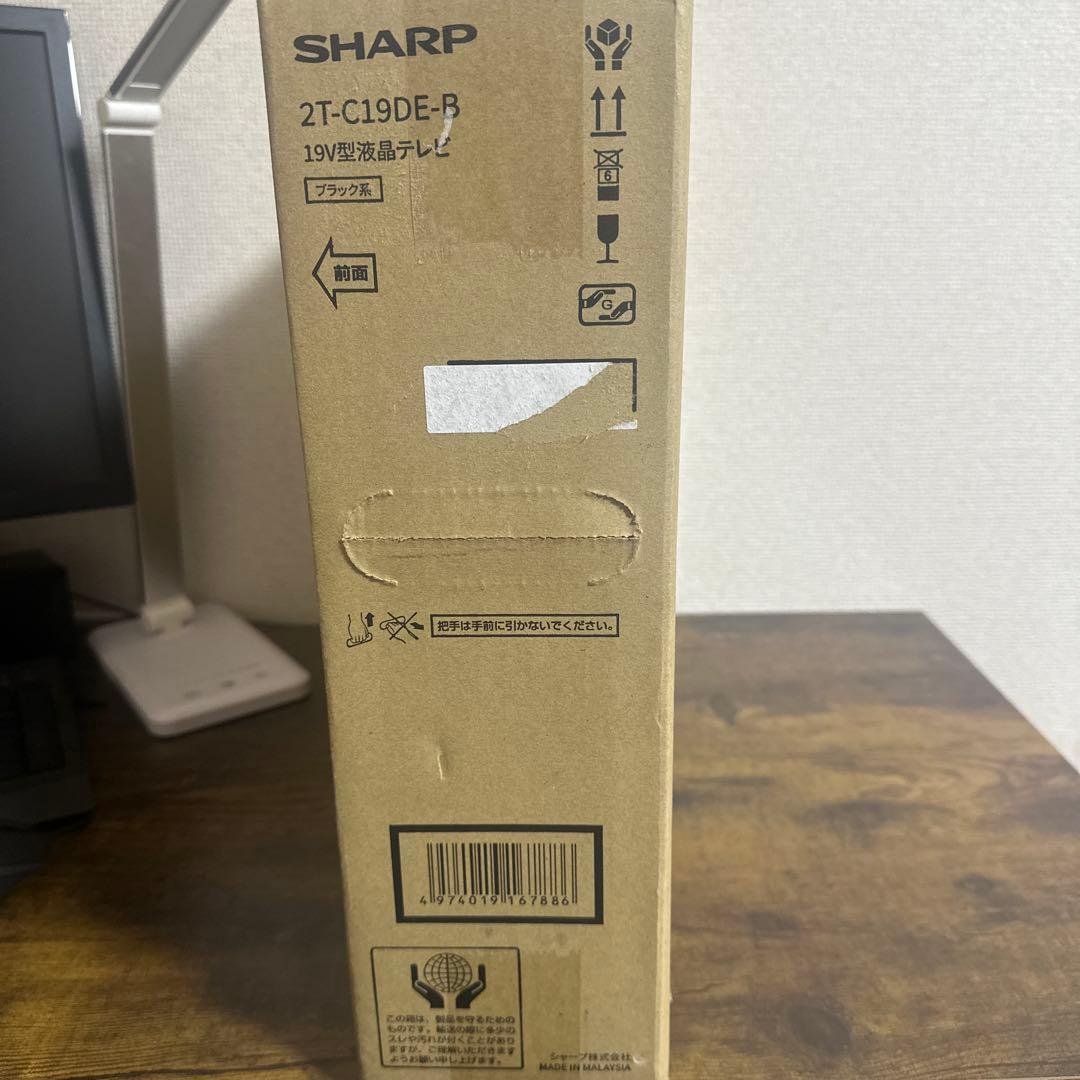 sharp 2T-C19DE-B 19インチ テレビ