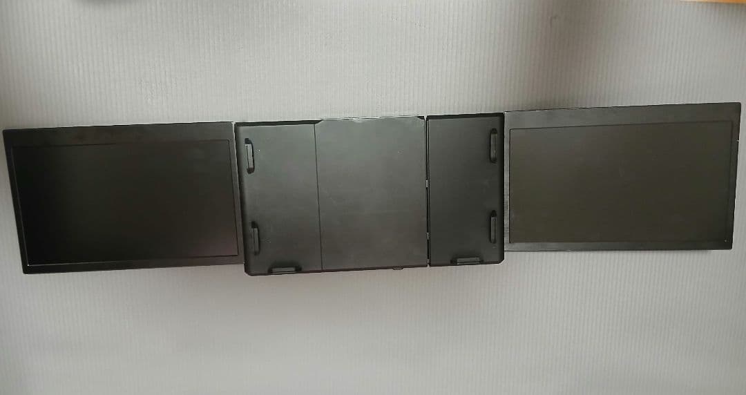 【美品】Kwumsy製 ノートPC用 トリプルモニター 12インチ FHD