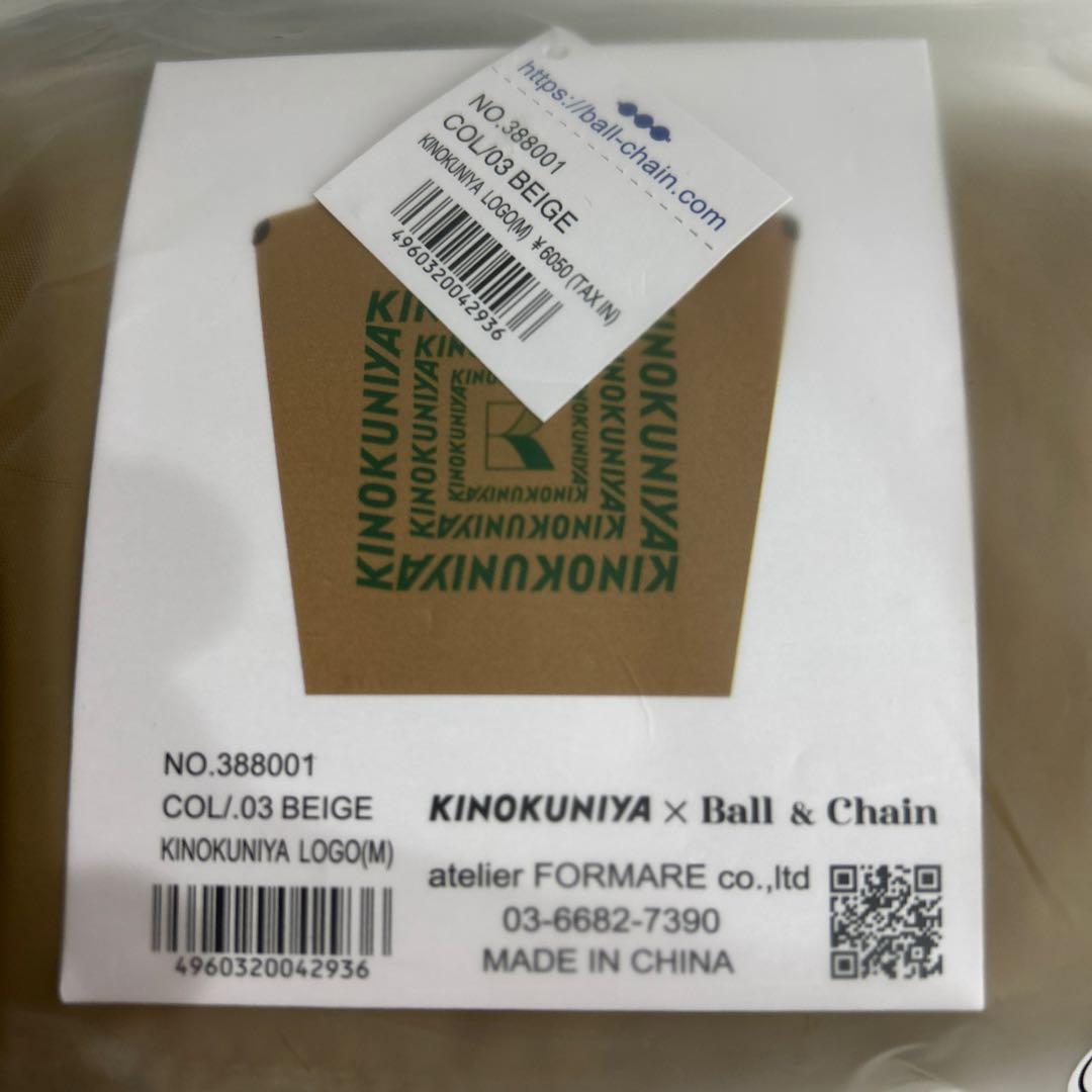 【完売品】Ball&Chain 紀ノ国屋 コラボ　エコバッグ　M