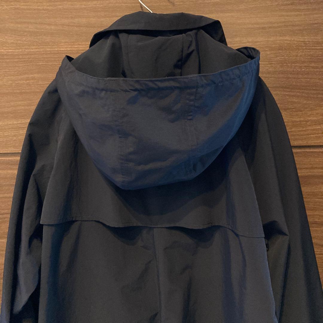 【美品】北欧暮らしの道具店　晴れの日も着たいレインコート ブラック ネイビー