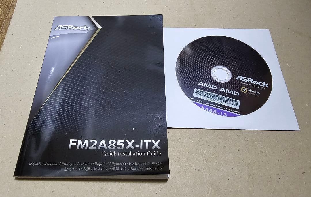 ASRock FM2A85X-ITX+AMD A10-6700+16GBメモリ