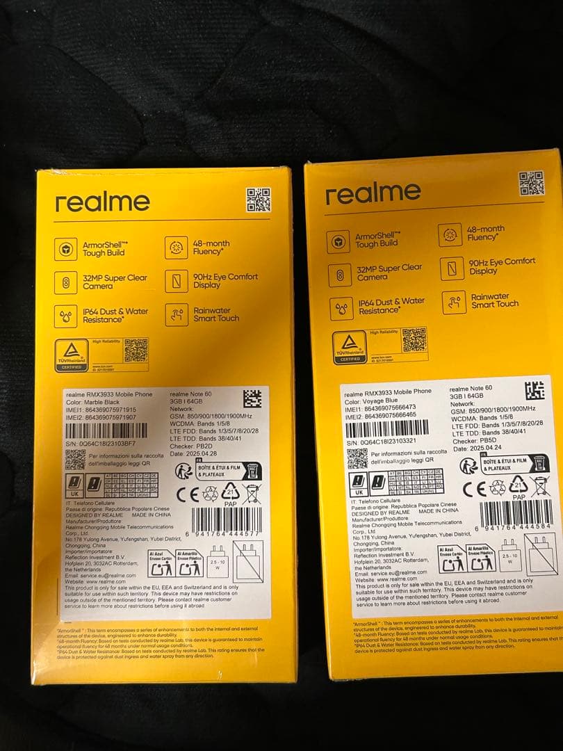 Note 60 3GB/64GB 2台