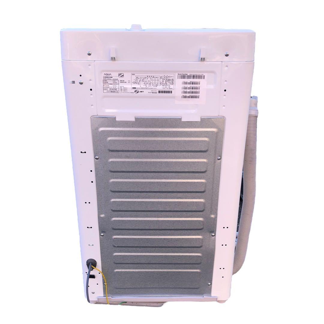 洗濯機　AQUA アクア　SES54東　AQW-G50JJ 動作品