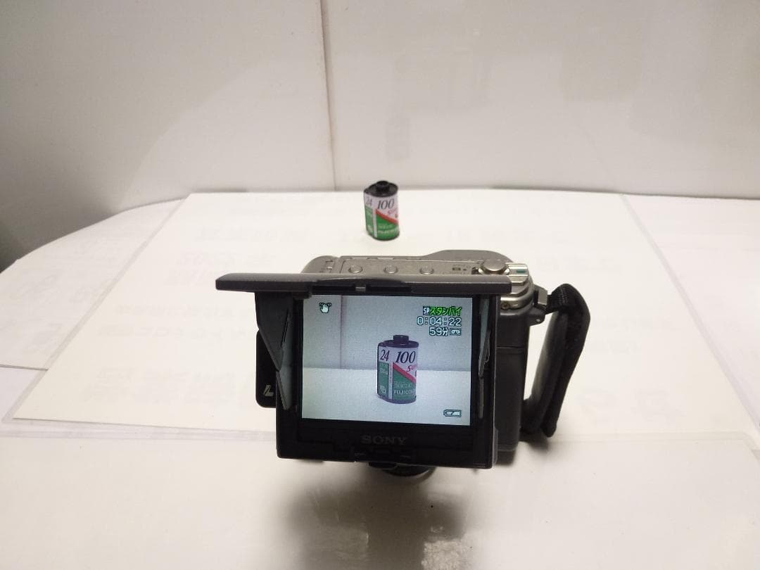 希少　動作品　Mini DV　ソニーデジタルビデオカメラ　 DCR-SC100