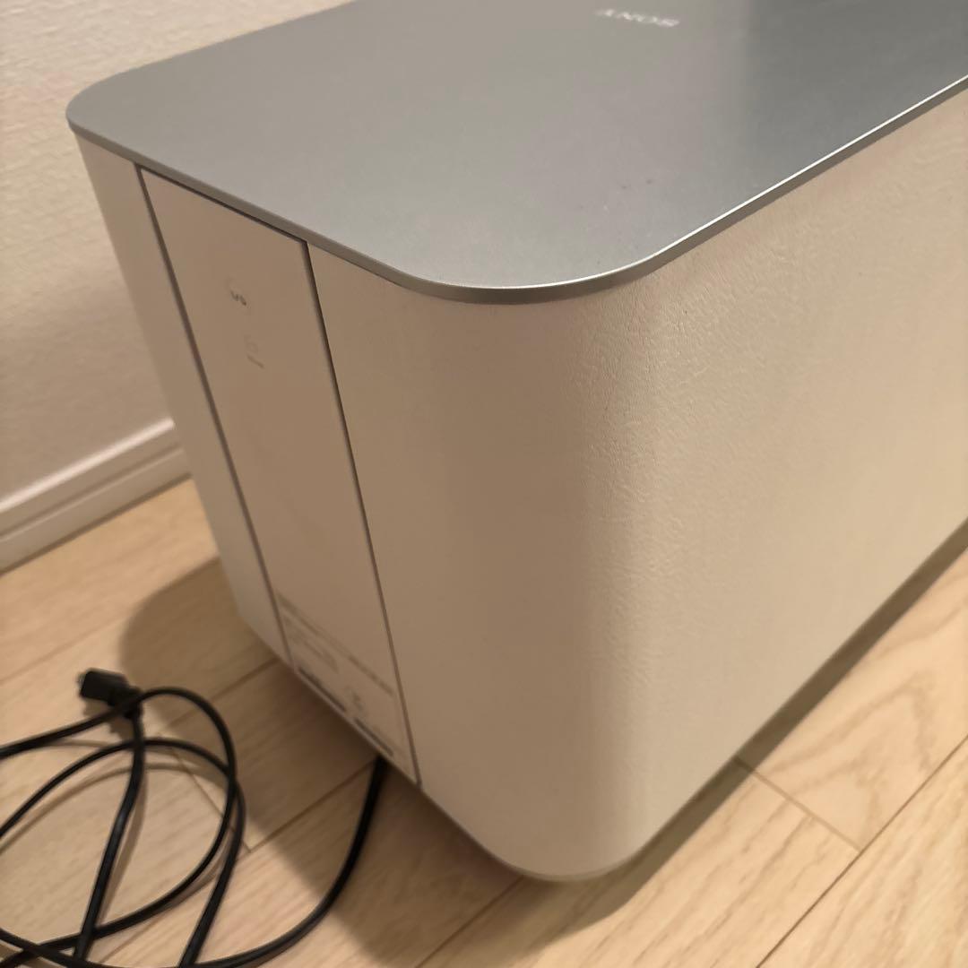 SONY サブウーファー シルバー 角型
