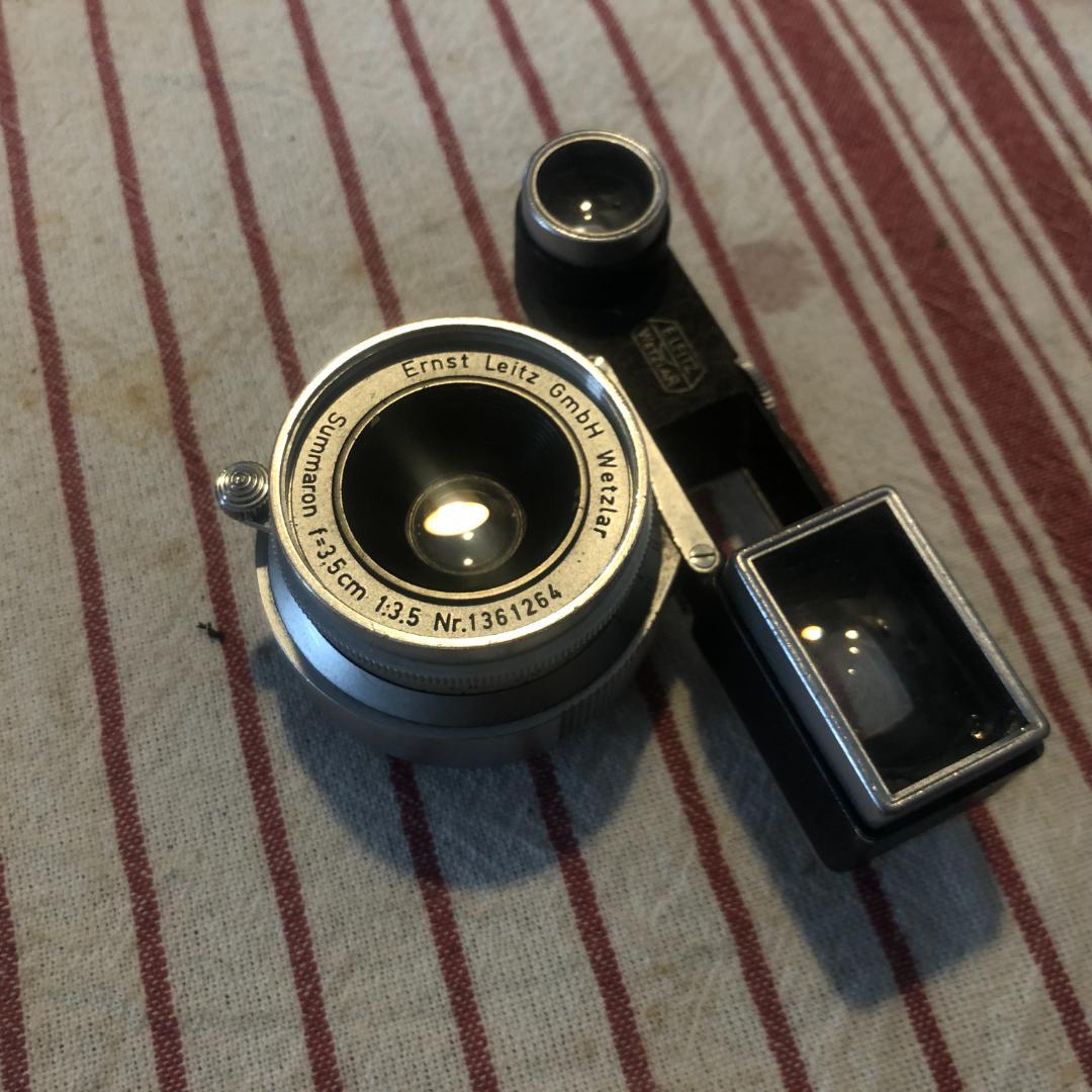 Leica Summaron-M F3.5 35mm 単焦点 眼鏡付きライカ