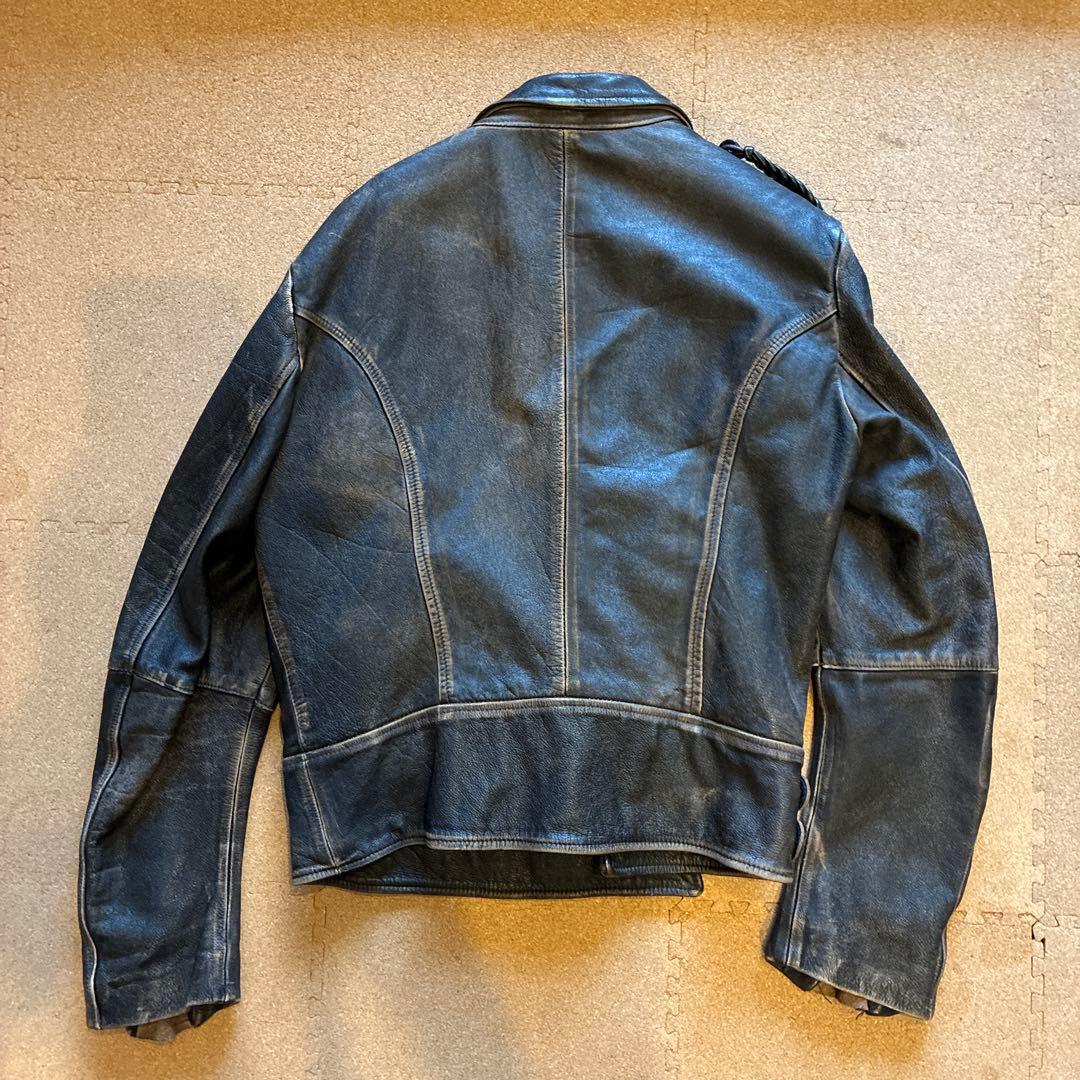 マルタンマルジェラ　レザーライダースジャケット