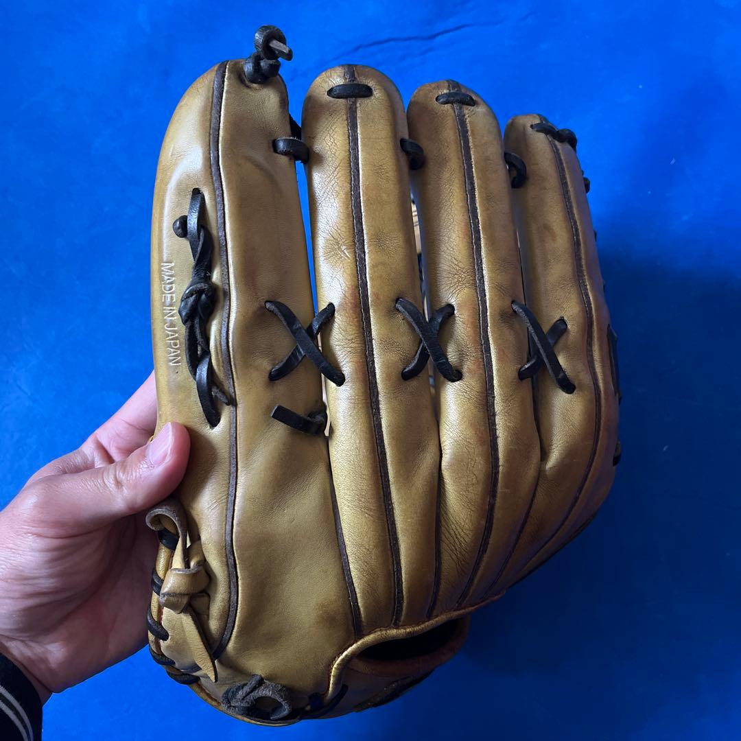 ゼット　ZETT プロステイタス　硬式用　外野用　オーダーグローブ　キップレザー