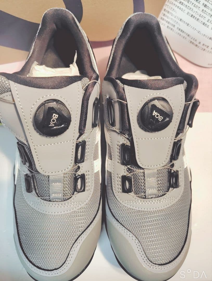 ASICS BOA グレー安全靴