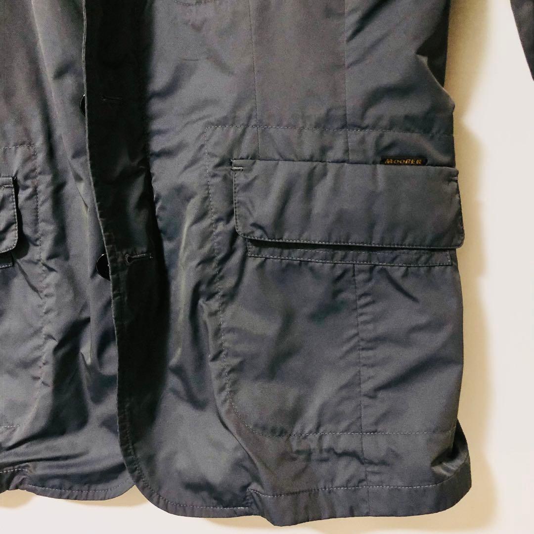 MOORER ムーレー ナイロンジャケット 52サイズ ZED-KM グレー