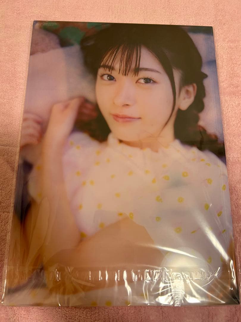 【特典付】鈴原希実直筆サイン入り クリアアクリルアート