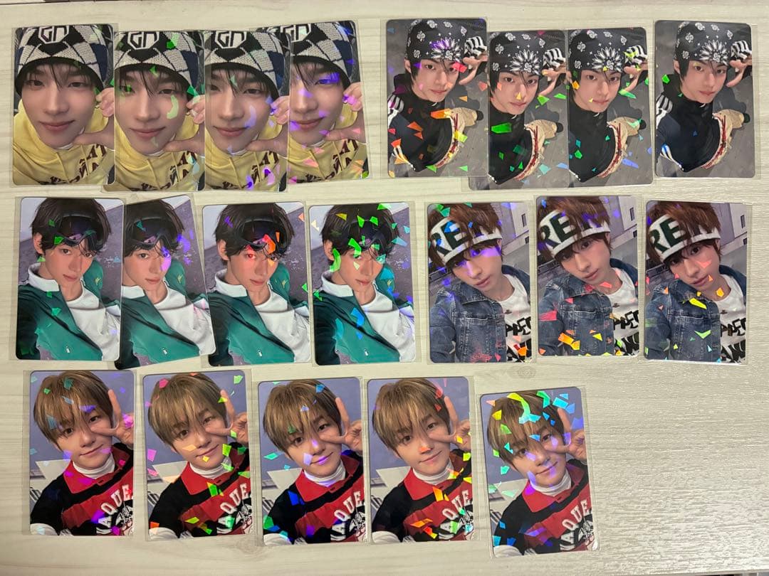 TWS Playhard Weverse Universal ユニバ 特典トレカ