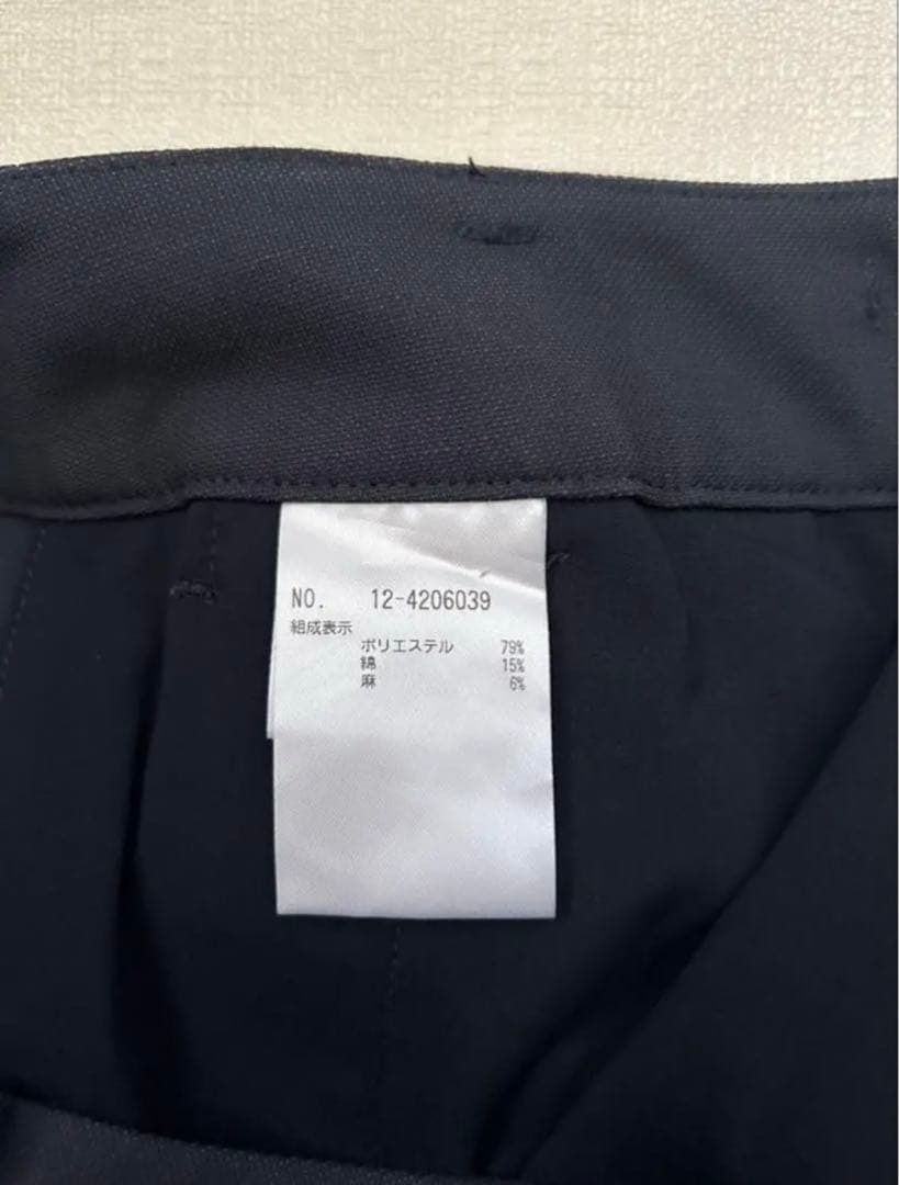 PLST　リネンブレンド ダブルジャケット＆テーパードパンツ　セットアップ