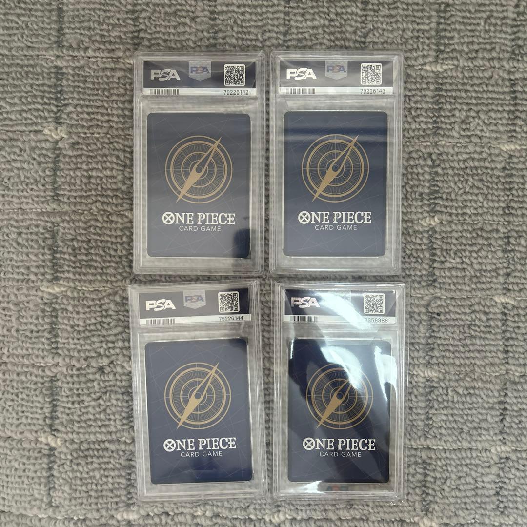 ナミ R パラレル ロマンスドーン　OP01-016 psa10 4枚セット