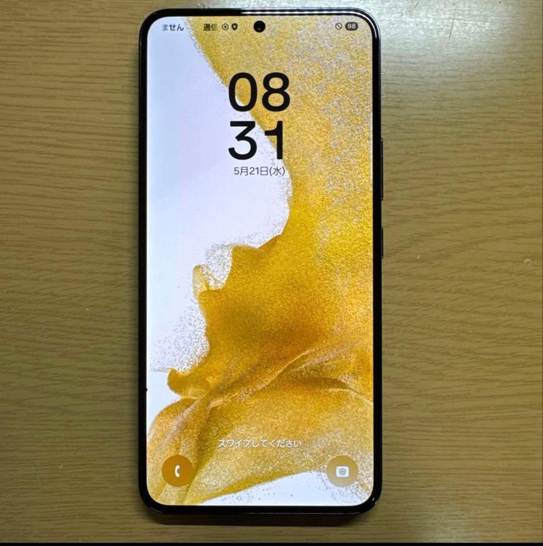 Samsung Galaxy S22 ブラック 本体 SIMフリー注意事項あり