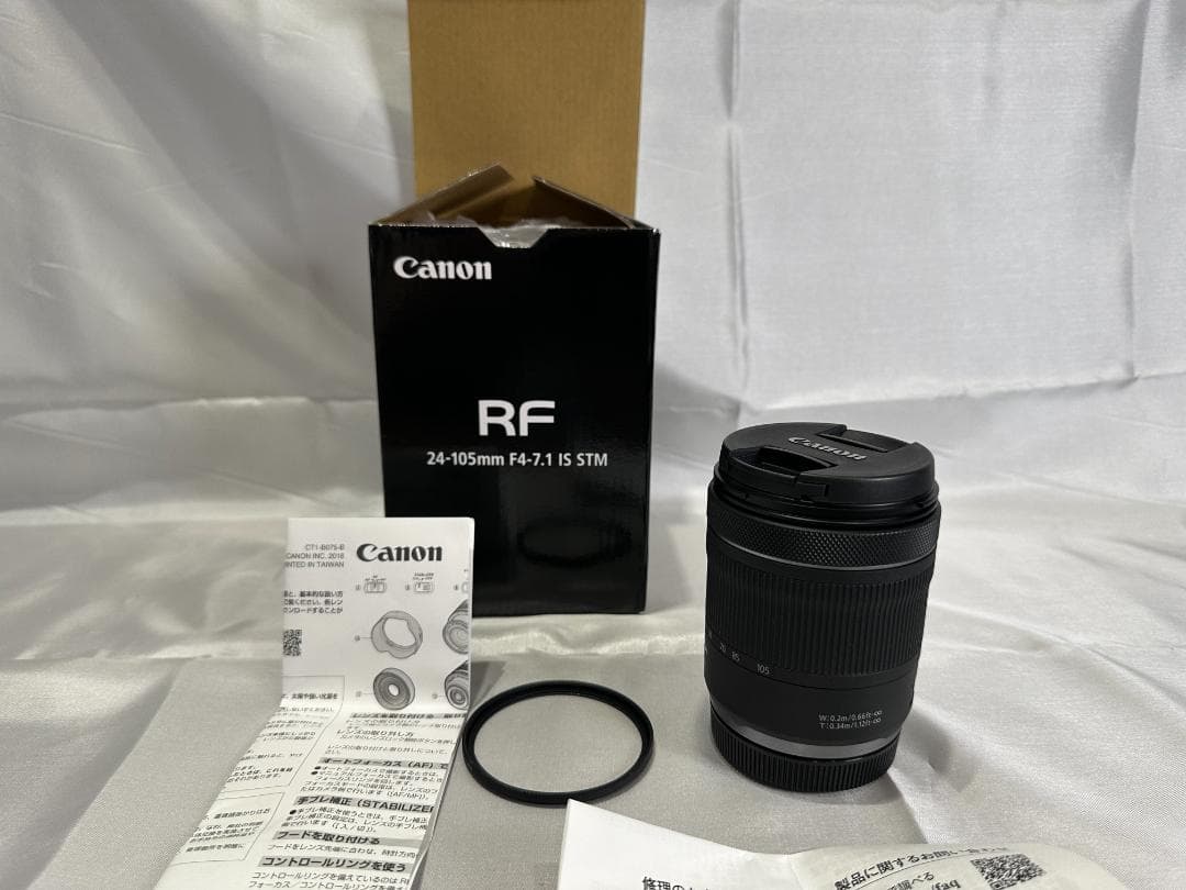 Canon RF 24-105mm F4-7.1 IS STM レンズ 美品