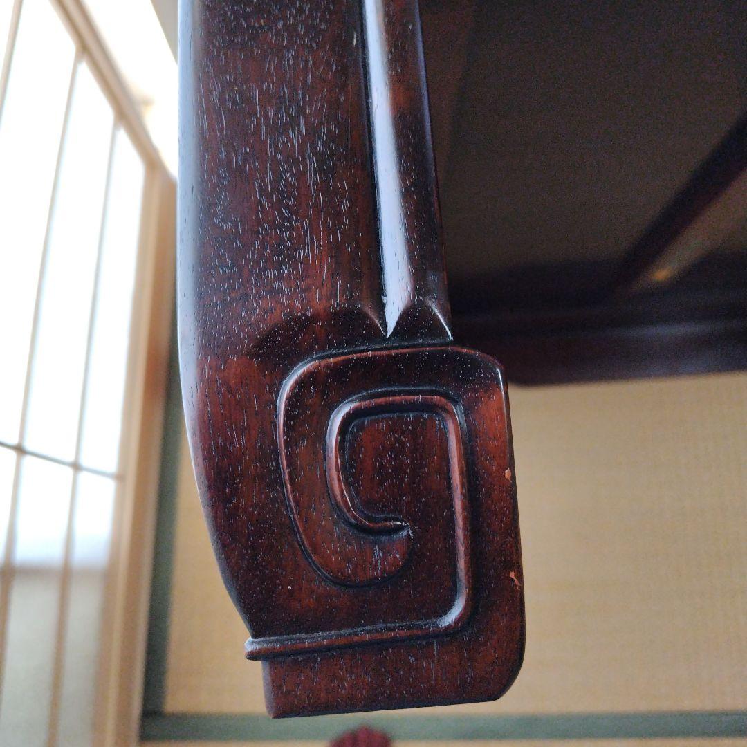 木製座卓 ダークブラウン (大阪伝統工芸手作り)