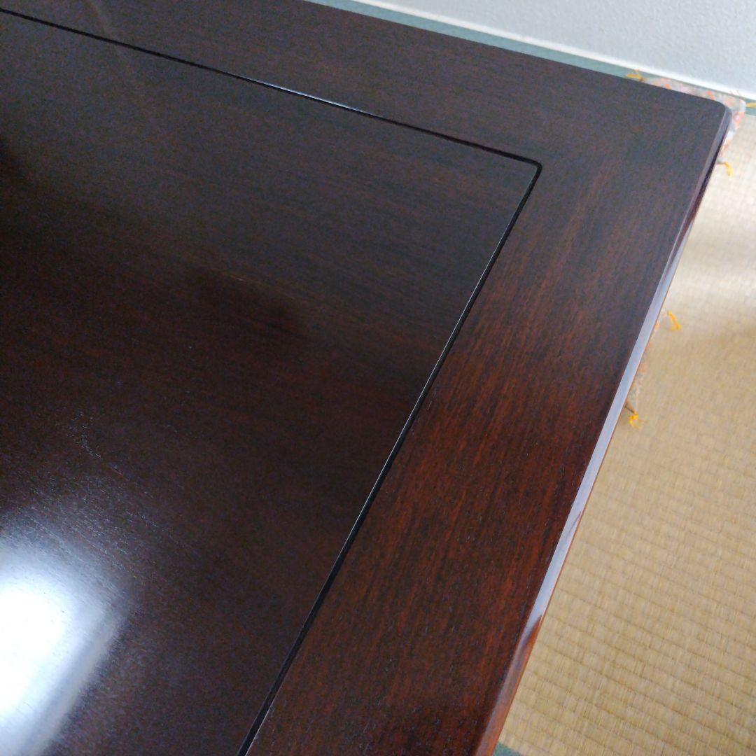 木製座卓 ダークブラウン (大阪伝統工芸手作り)