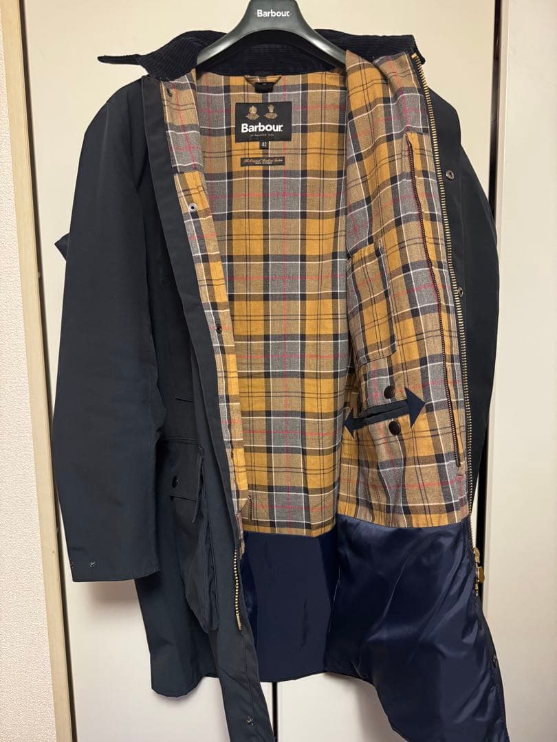 【ライナー付】バブアー ロングコート 24AW