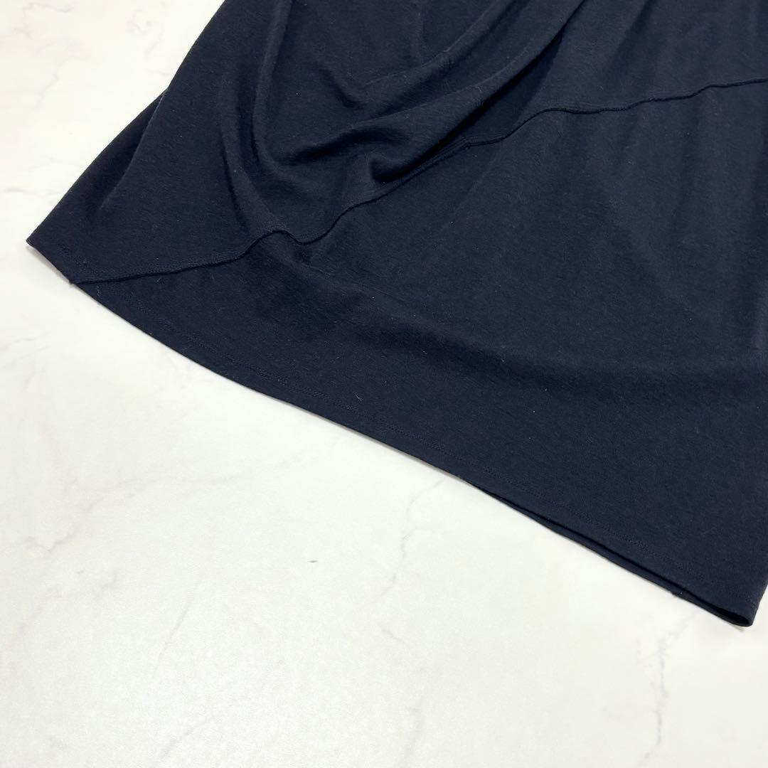 ヨーガンレール ウールジャージー バルーンスカート ストレッチ 定番人気 M 黒