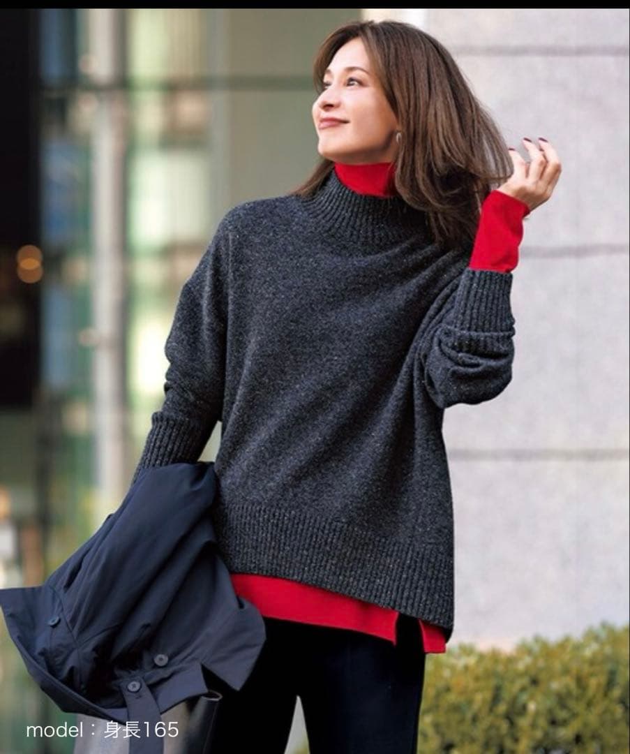 新品アンフィーロ　 FINE MOVE 中綿ライトコート　ダウンジャケット　S