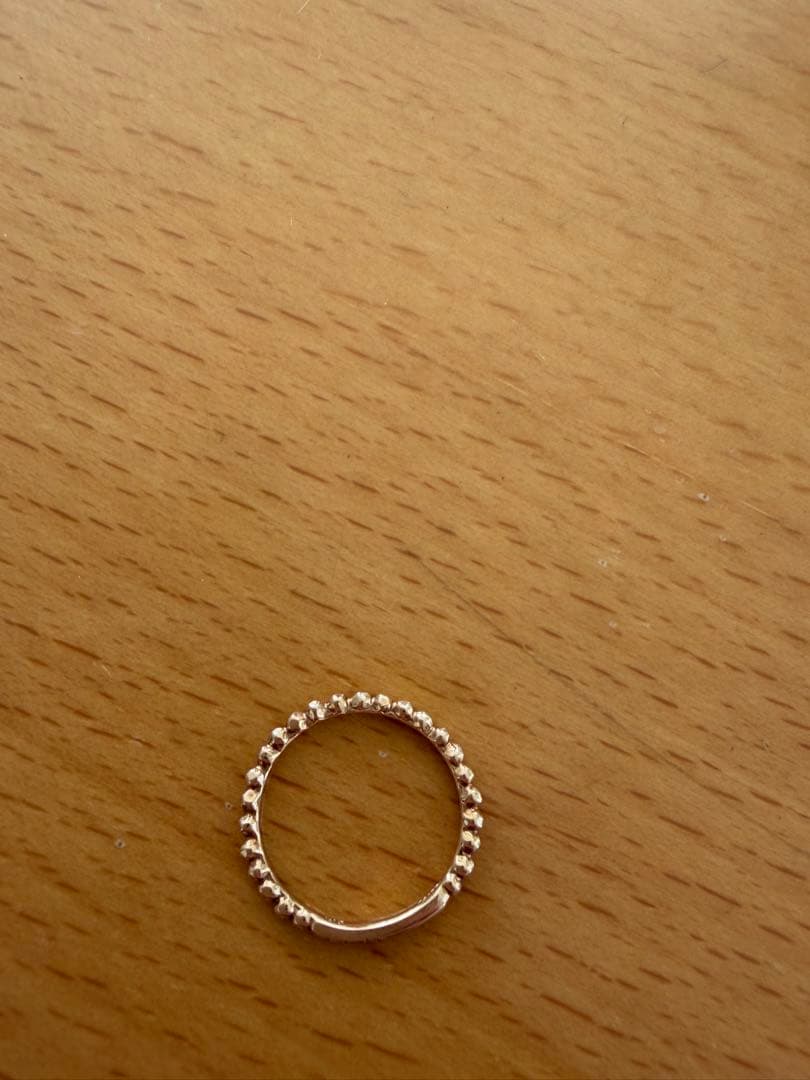 アガット　ピンキーリング