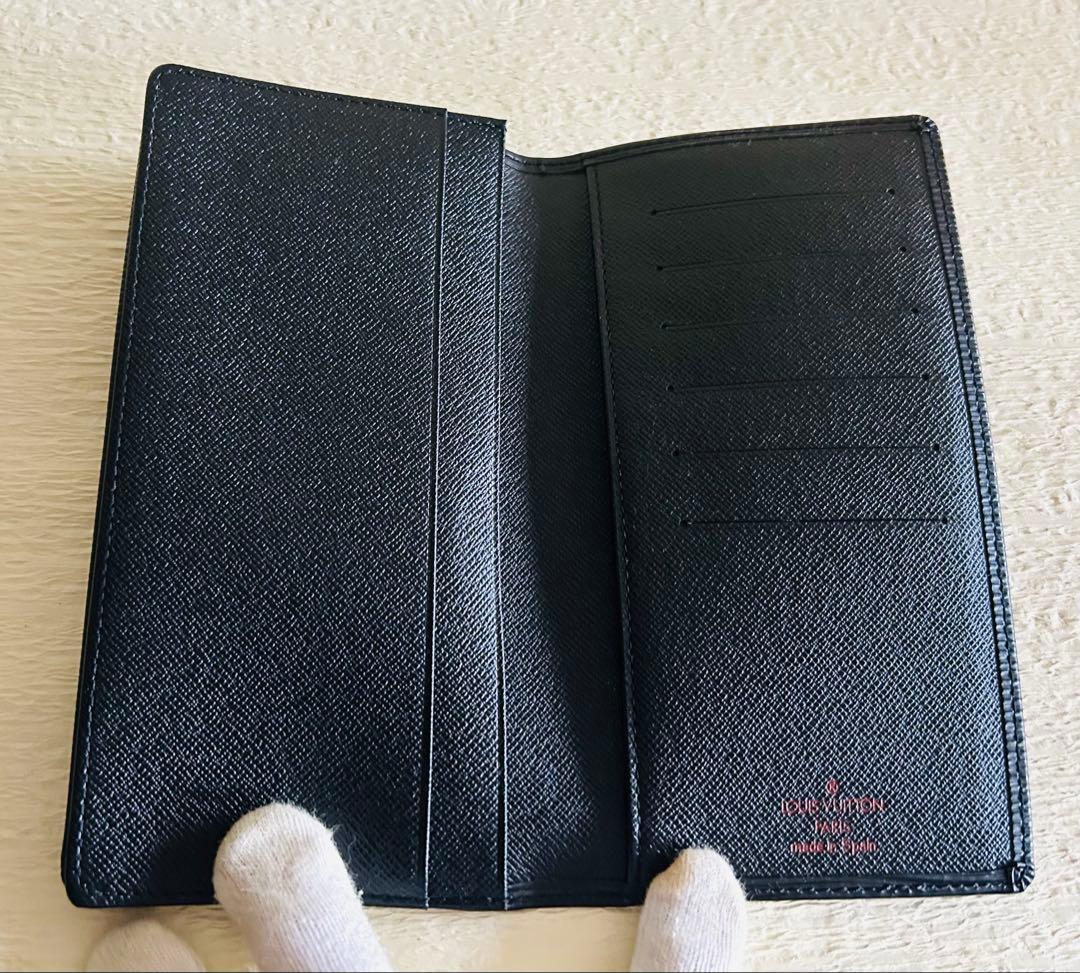 東方神起様限定 Louis Vuitton ブラック 長財布 箱付き