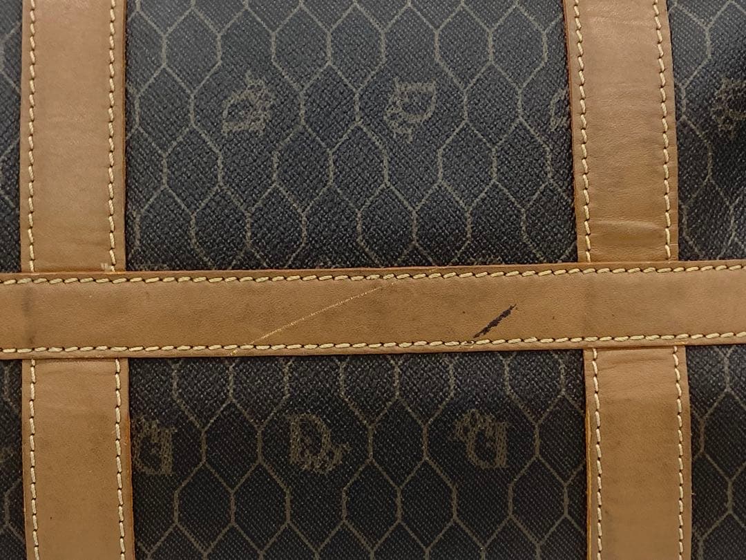 Christian Dior ディオール ミニボストンバッグ ブラウン