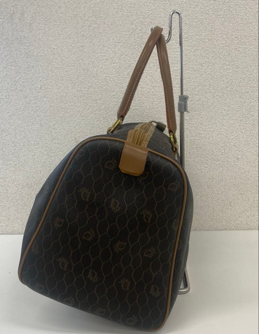 Christian Dior ディオール ミニボストンバッグ ブラウン