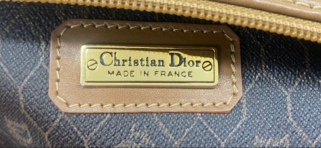 Christian Dior ディオール ミニボストンバッグ ブラウン