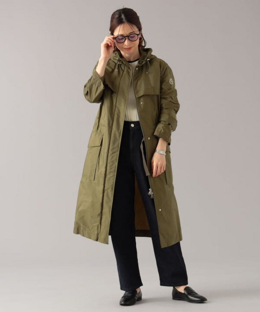 MONCLER モンクレール/ HIENGU レインコート　カーキ0