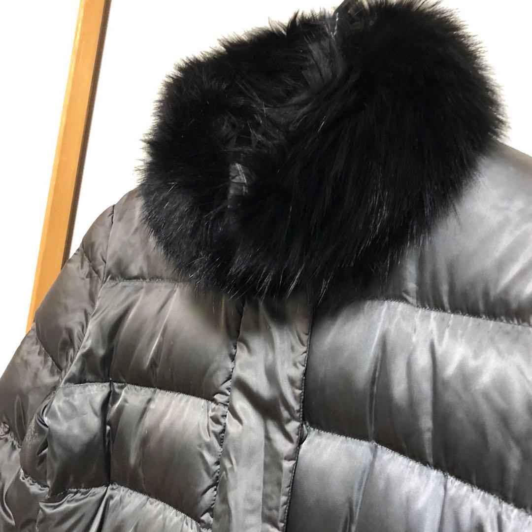 ゆ*♡様 正規品　プラダ　ダウンジャケット　ファー付き　三角ロゴなし